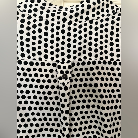 Antilia Femme Polka Dot Button Down Blouse - Picture 7 of 7